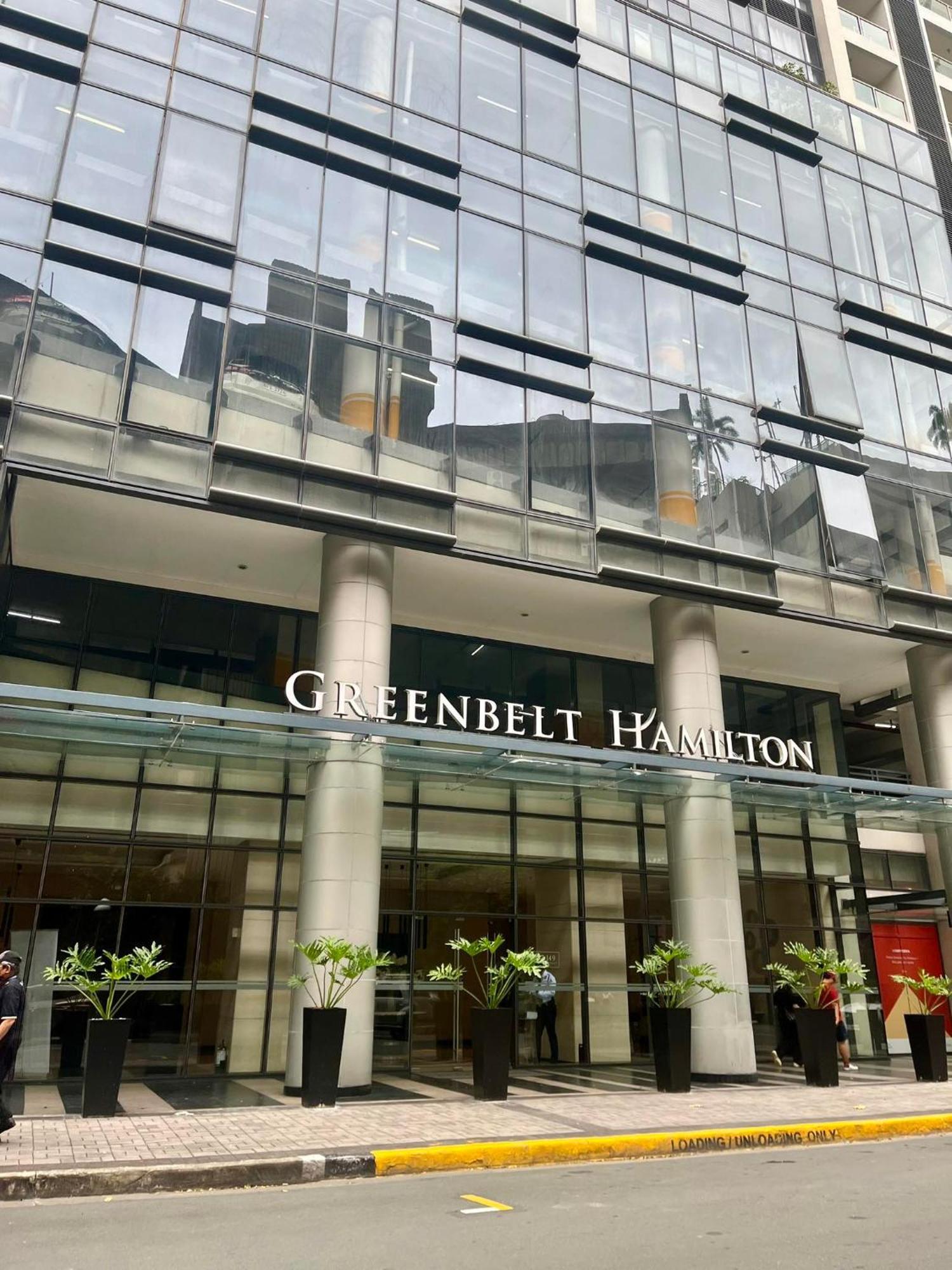 Greenbelt Hamilton Tower 1 Legazpi ماكاتي المظهر الخارجي الصورة